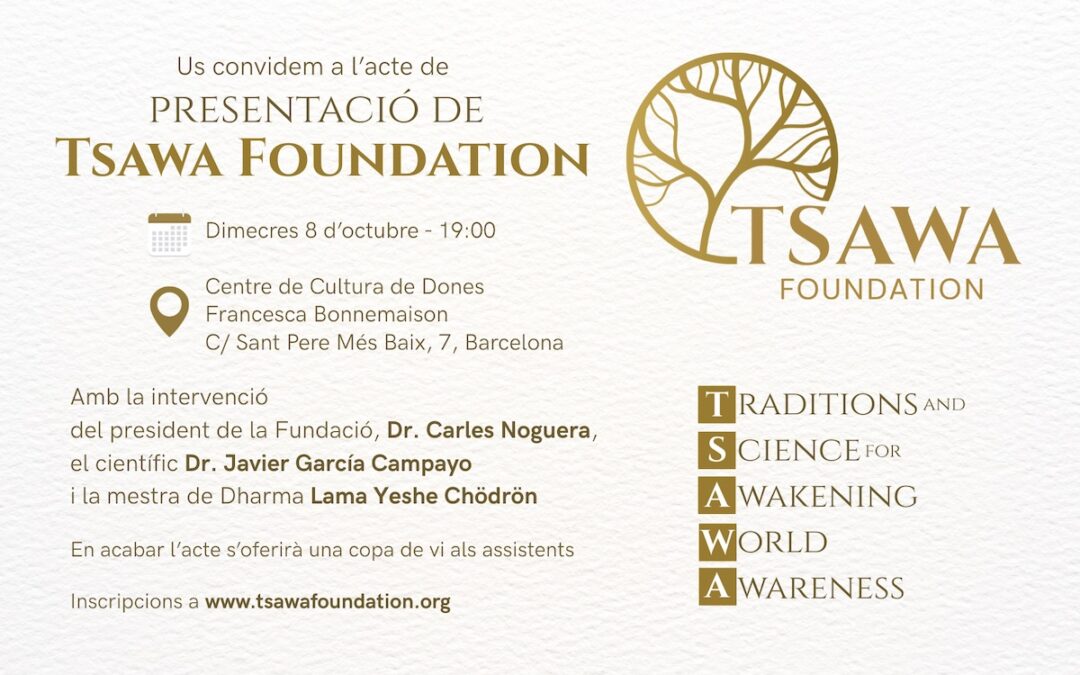 Presentació de Tsawa Foundation a Barcelona