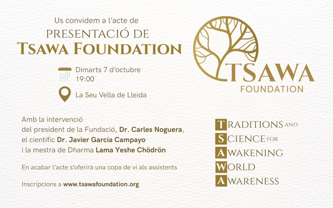 Presentació de Tsawa Foundation a Lleida